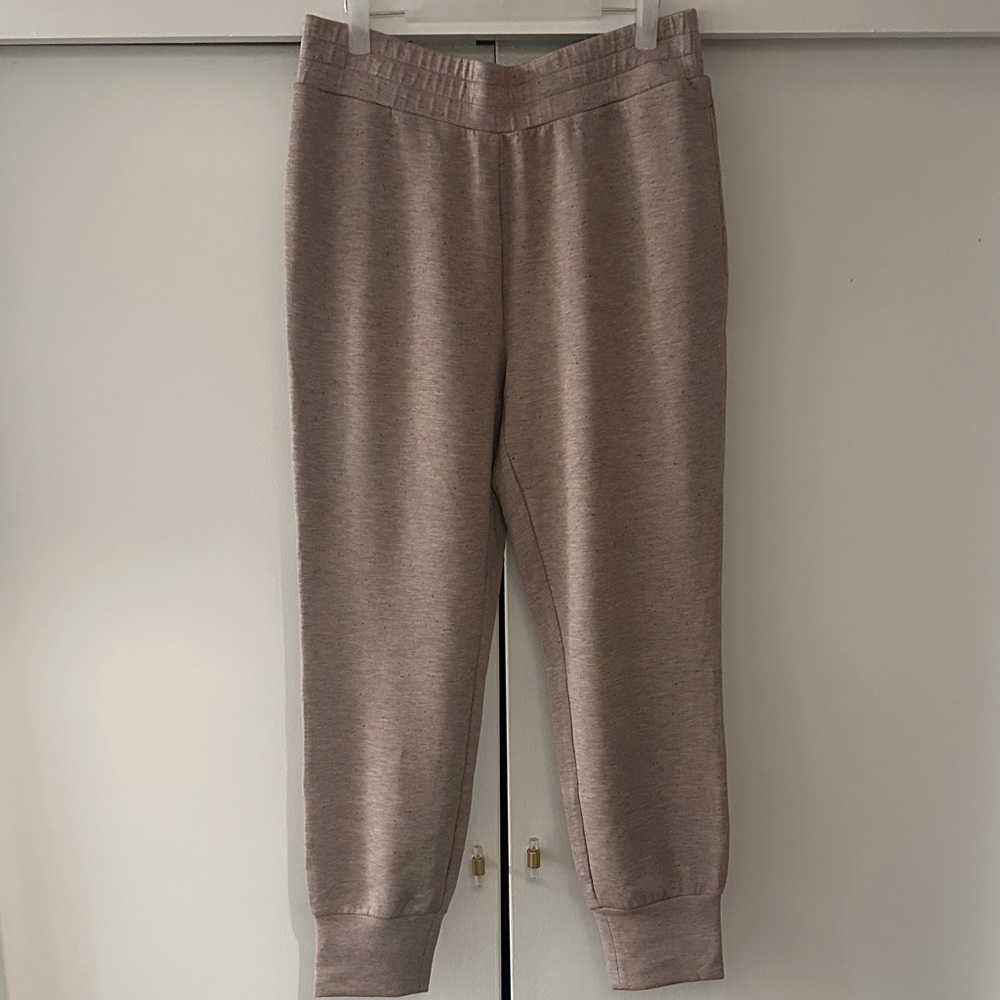Varley Slim Cuff Pant 27.5 Taupe Marble Fleck